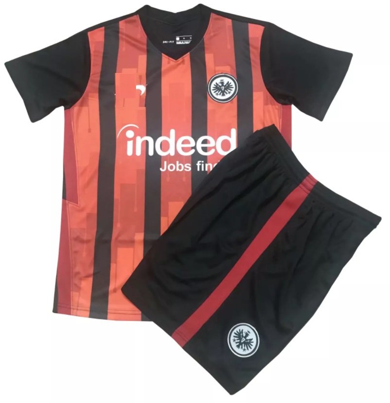 Kit infantil Eintracht Frankfurt 2020 2021 I Home jogador
